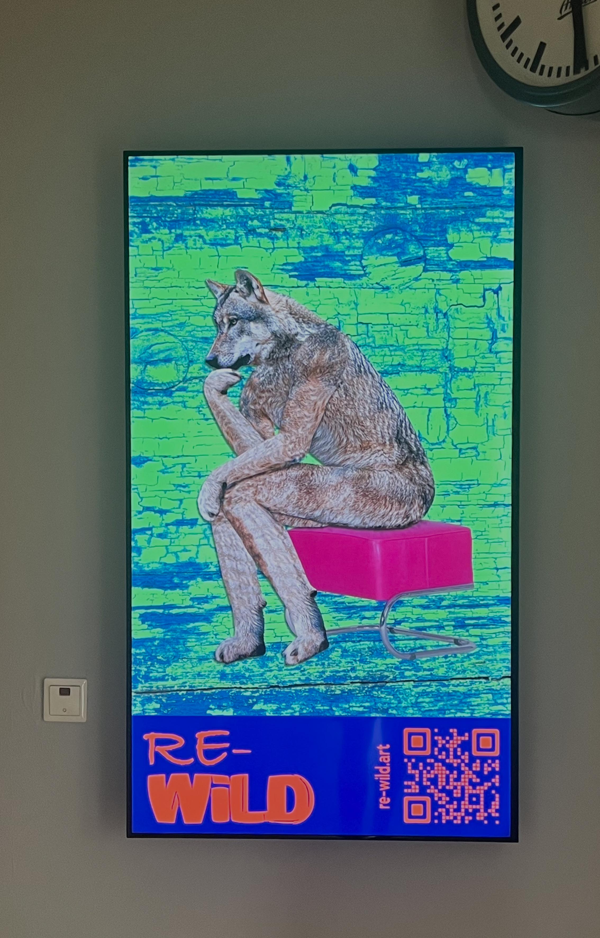 RE WILD auf Edgar ART Screens