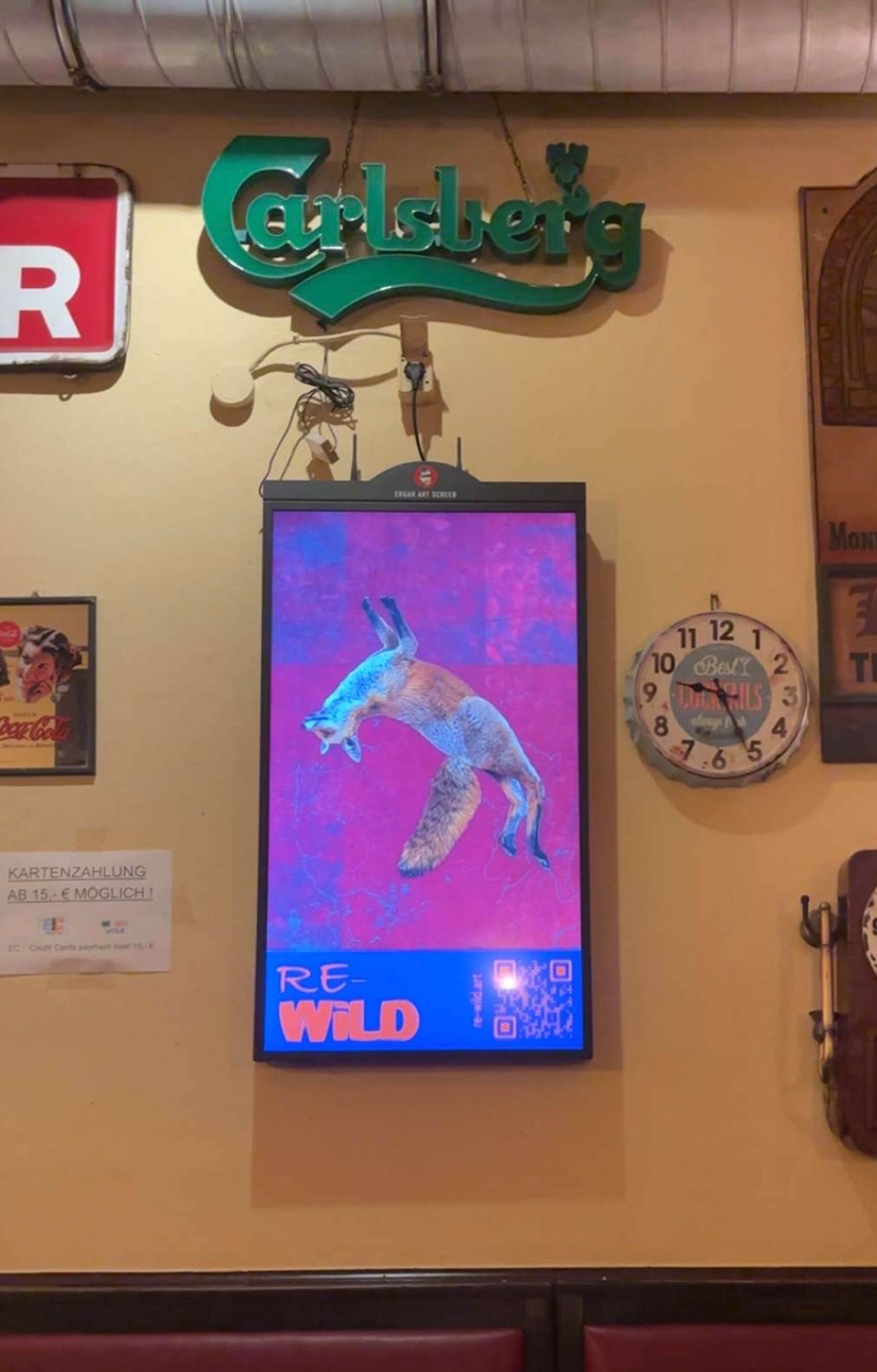 RE WILD auf Edgar ART Screens